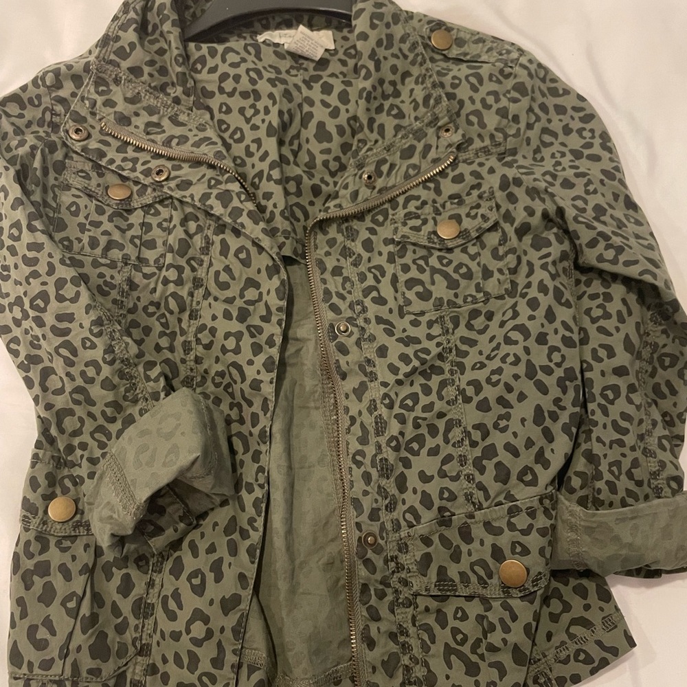 Y2K Cheetah Print Jacket